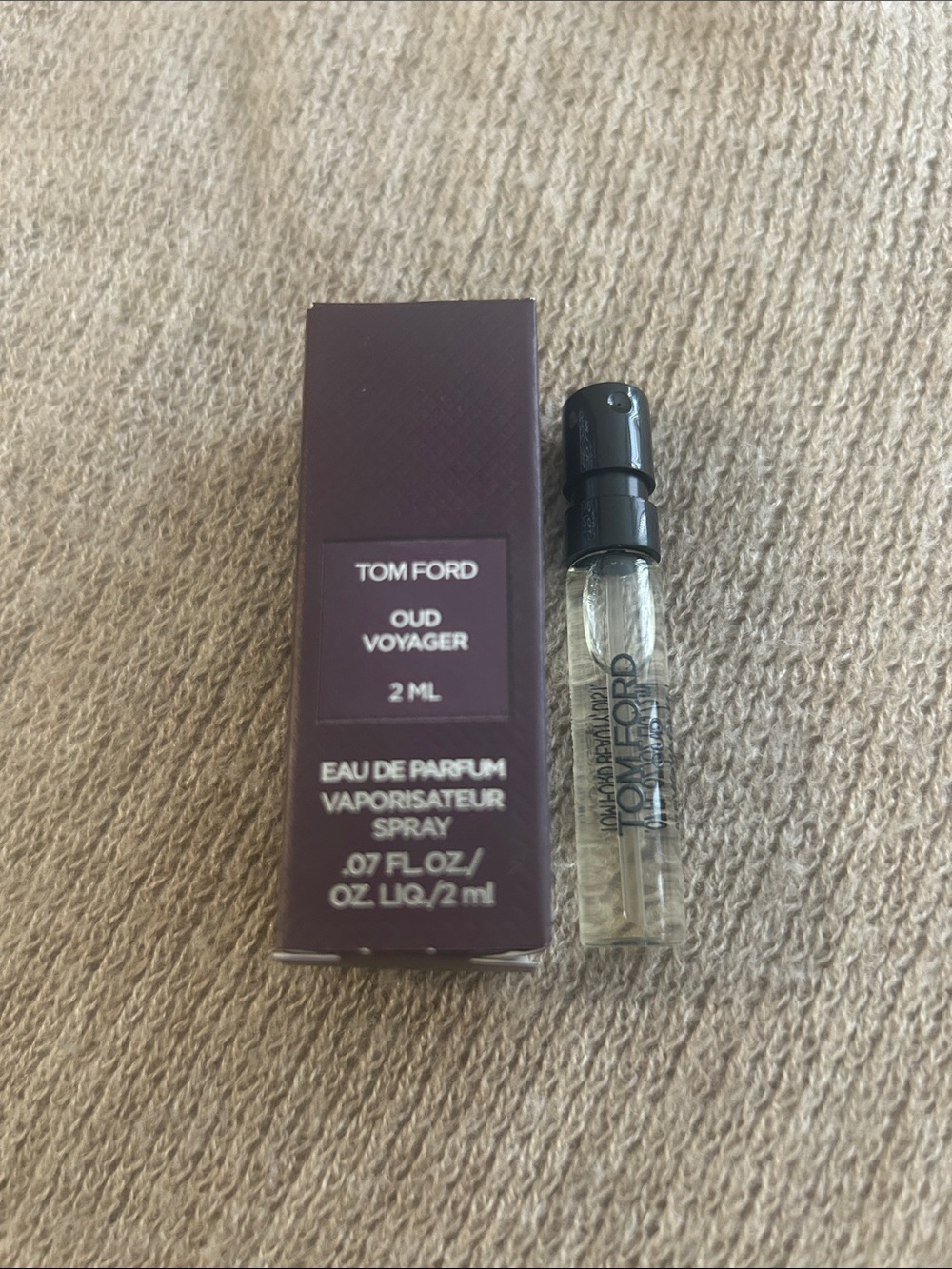 Tom Ford 1-Mini Oud Voyager EDP 2 ml / Authentic / Made in USA / NIB